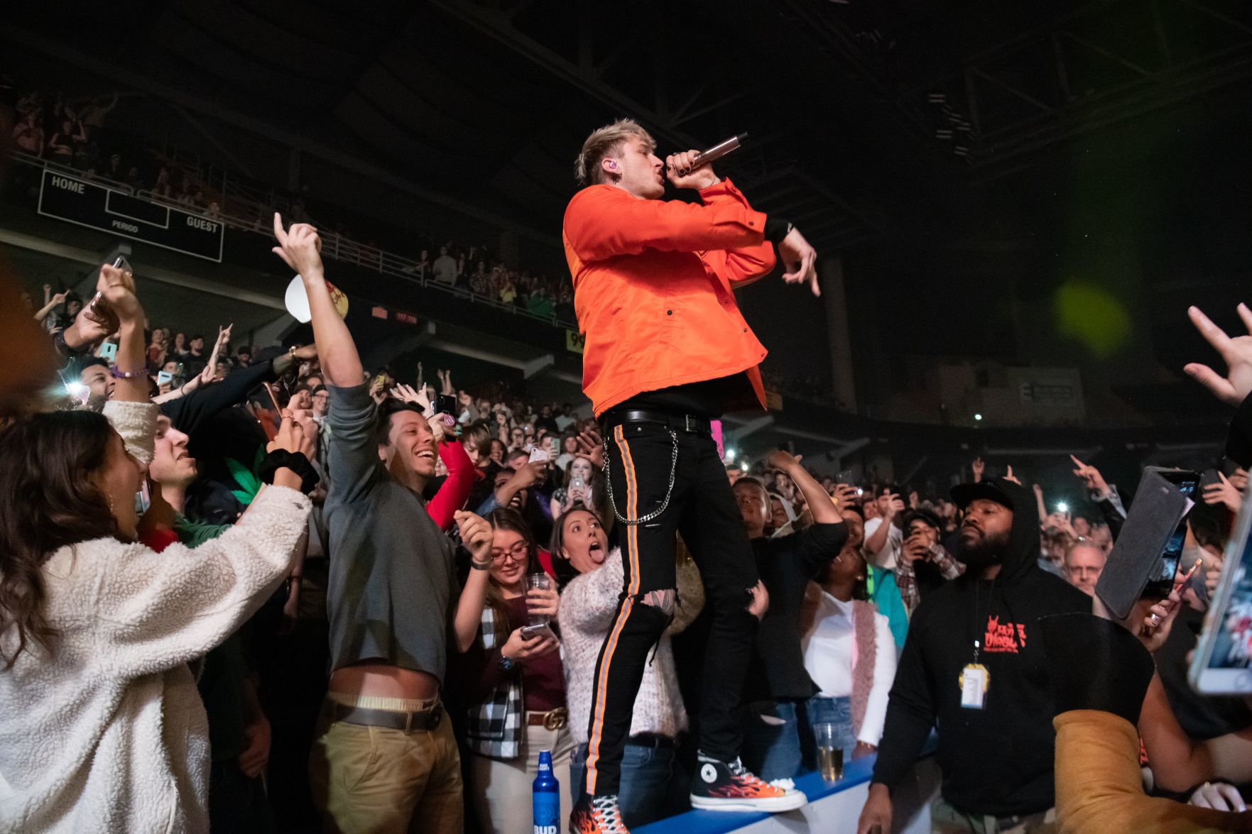 Young Thug and Machine Gun Kelly at Family Arena